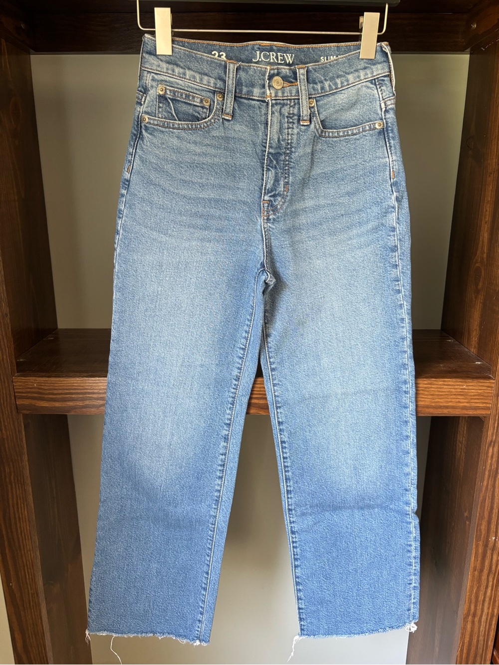 J. Crew Light Blue Wide Leg Jeans